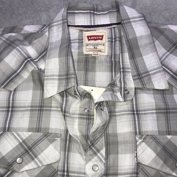 Men’s Levi’s red tab long sleeve shirt NWT SIZE XL - Picture 1 of 4